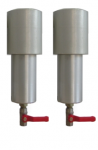 1.B Zestaw dwóch filtrów sprężonego powietrza do 40 Bar - AIRPOL , typ : HP 500 MF + SMF / KW : SEL1219 + SEL1220